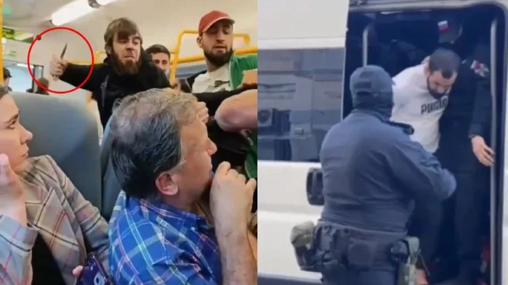 Безбилетники едва не устроили кровавую поножовщину из-за 100 рублей за проезд в московской электричке